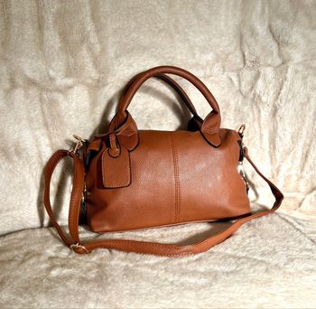 Sac à main marron Paris neuf – chic & pratique grand format élégant tendance