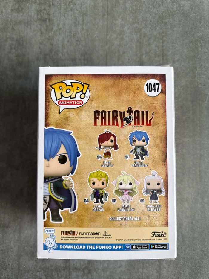 Figurine Funko Pop Fairy Tail 1047 FairyTail Jellal Fernandes - photo numéro 2