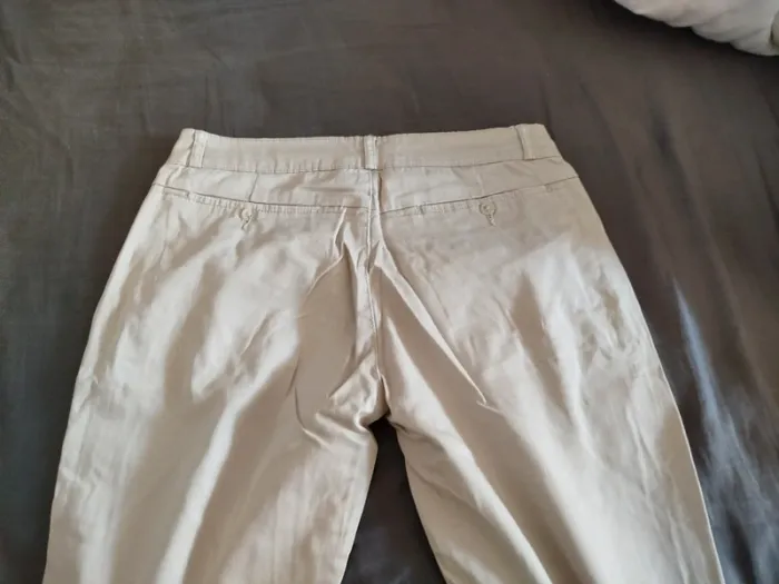 Chino beige femme - Taille 36 - photo numéro 4