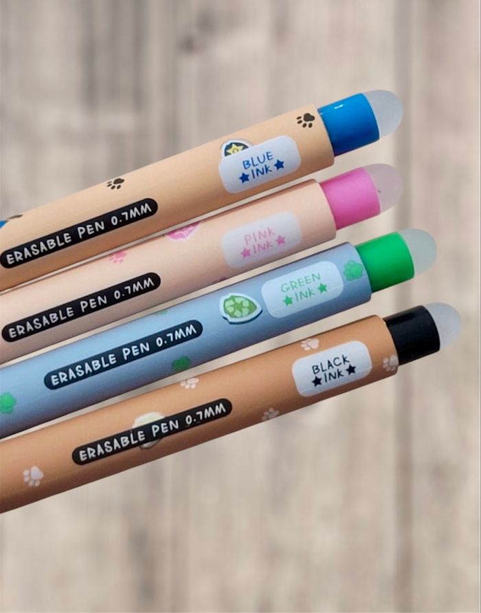 Lot de 4 stylos effaçables Pat Patrouille Neuf - photo numéro 2