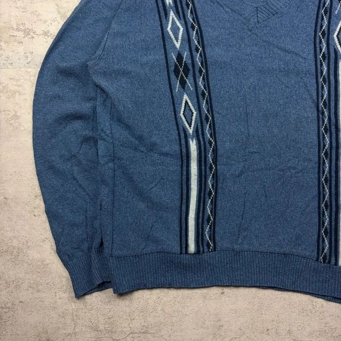 Pull rétro vintage Coogi - Édition Triple Blue - photo numéro 2