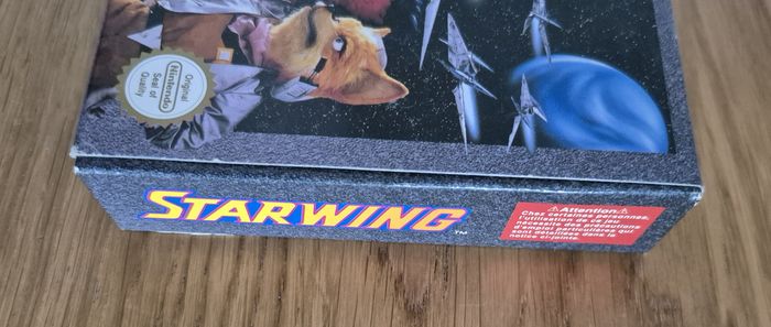 Jeu Starwing Super Nintendo Snes Pal Fah en super état ( manque notice ) - photo numéro 4