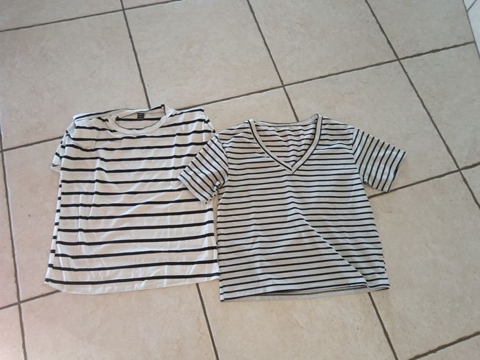 Lot 2 tea shirts marin