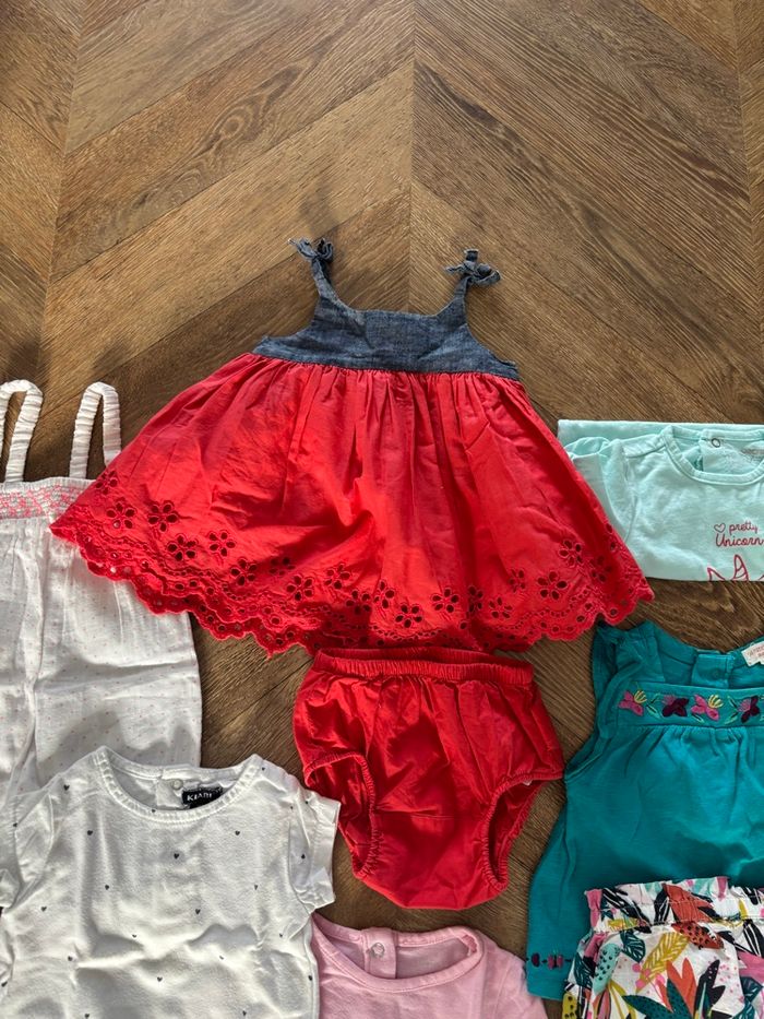 Lot de vêtements été bébé fille 3 mois - photo numéro 1