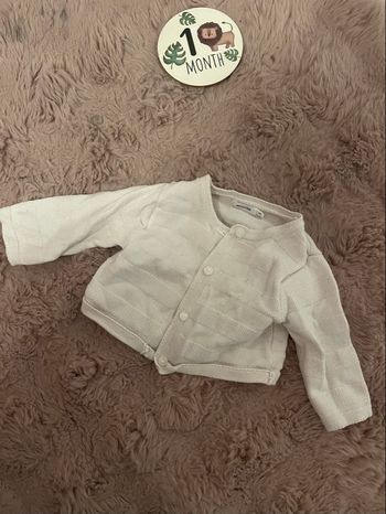 Veste fille 1 mois