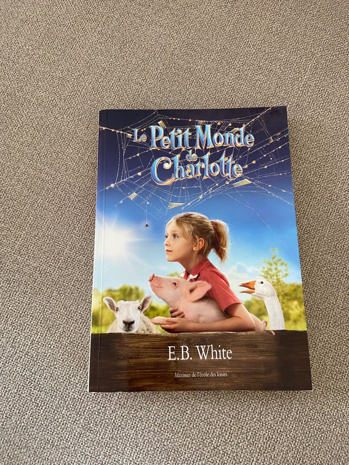 Le petit monde de charlotte eb white maximax l’école des loisirs