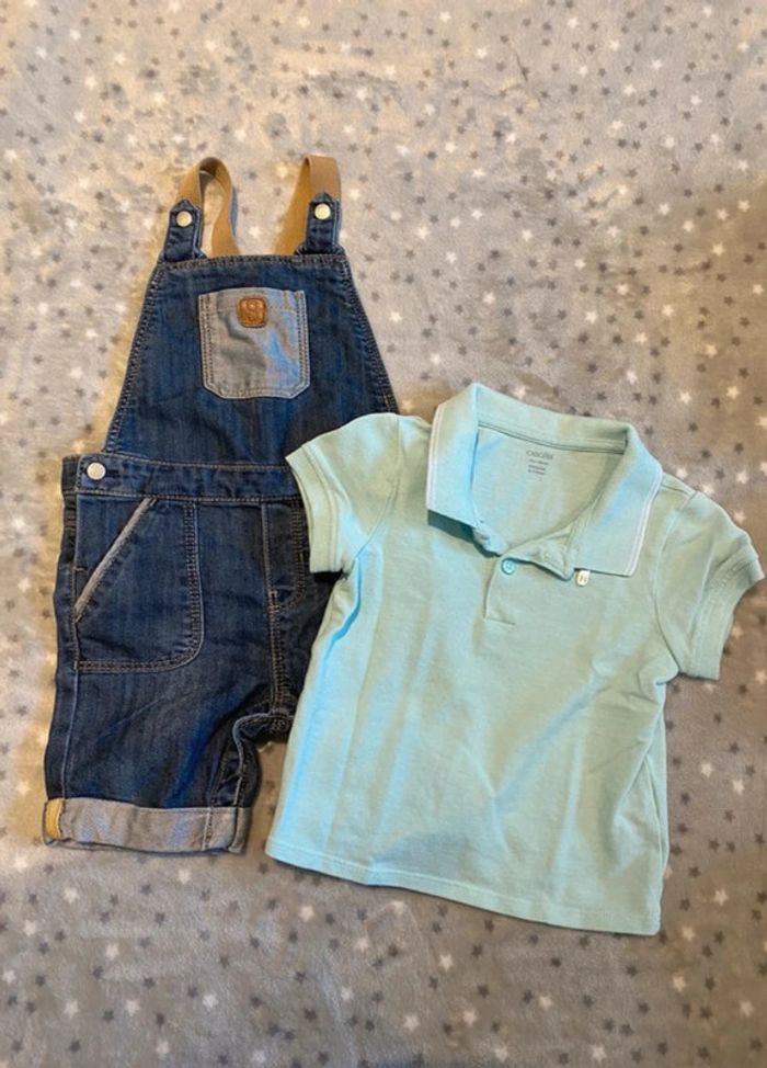 Ensemble salopette polo Obaïbi 18 mois - photo numéro 13