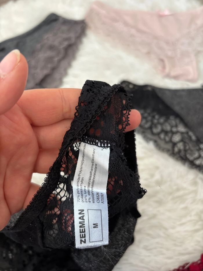 Lot de 5 culottes femme taille M - photo numéro 4