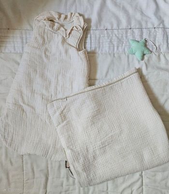 Ensemble gigoteuse et couverture Cyrillus Paris