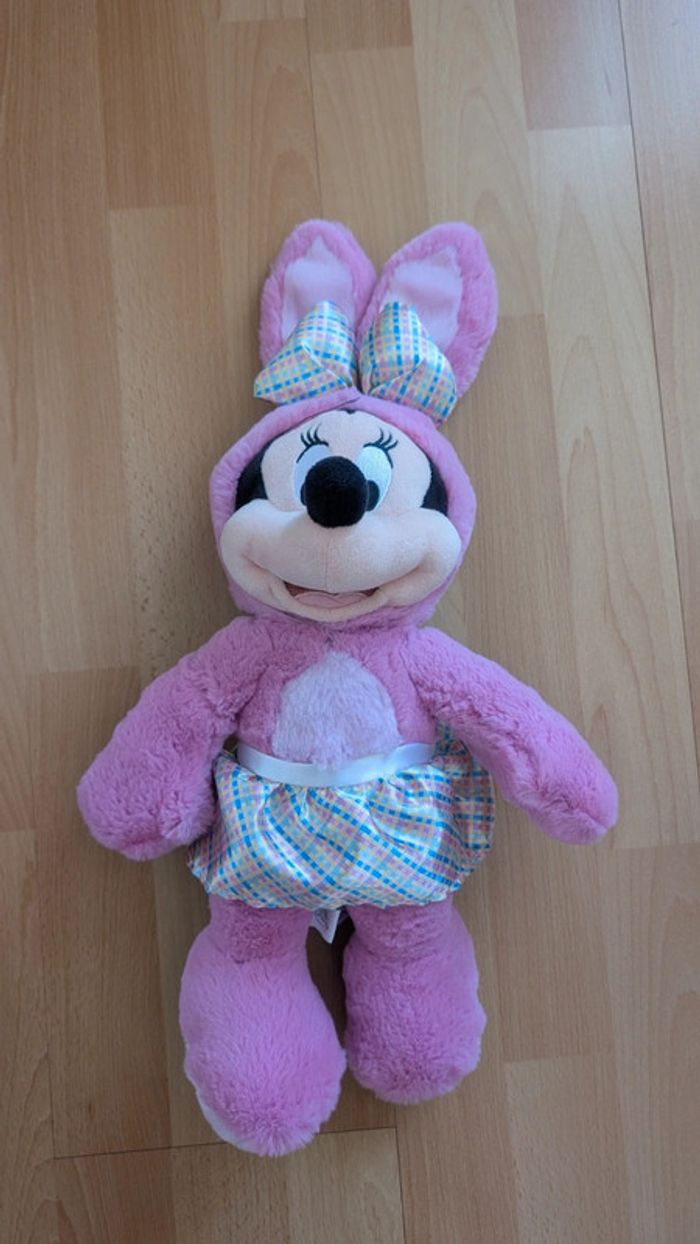 Peluche Minnie pâques