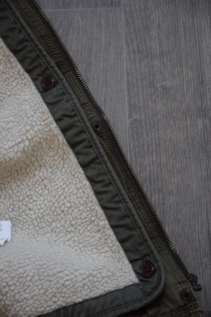 Blouson/Parka/Doudoune «2 en 1» kaki – 11/12 ans – Zara Girls - photo numéro 5