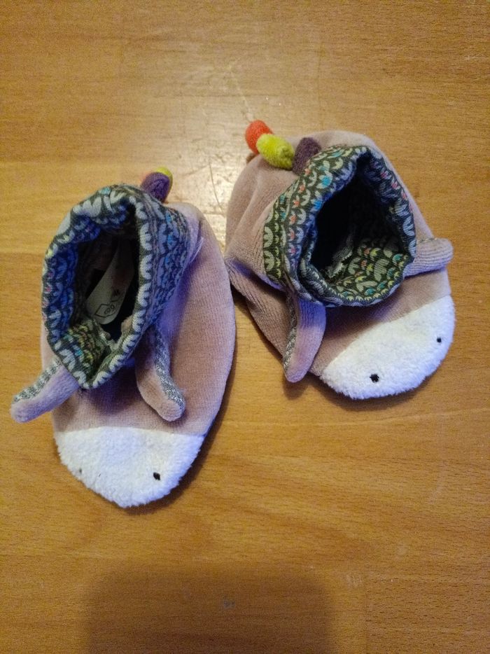 Chaussons naissance Moulin Roty