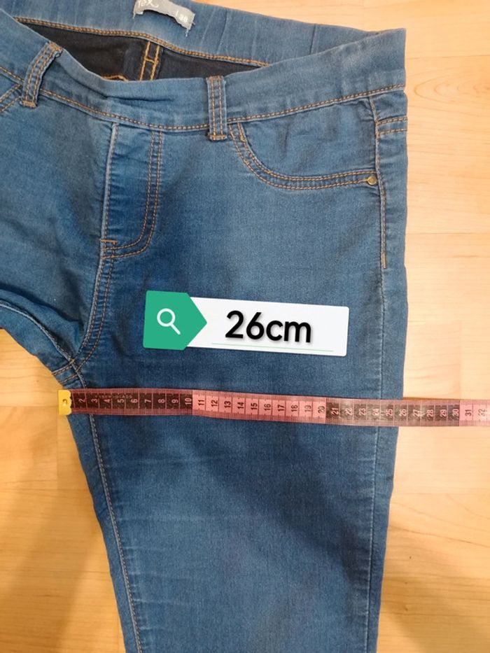 Jegging Tex 38 (taille 40 mesures en photo - photo numéro 7