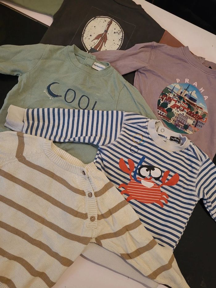 Lot de pull