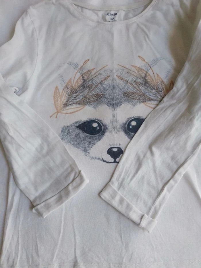 Tee-shirt manches longues 10 ans - photo numéro 3