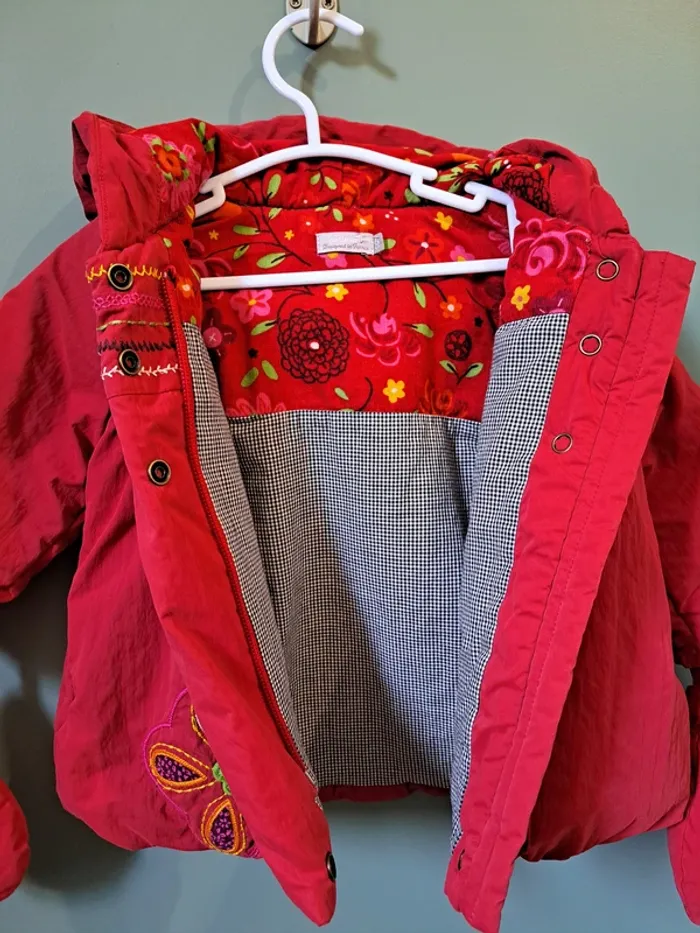 Manteau hiver - Catimini - 6 mois - photo numéro 3