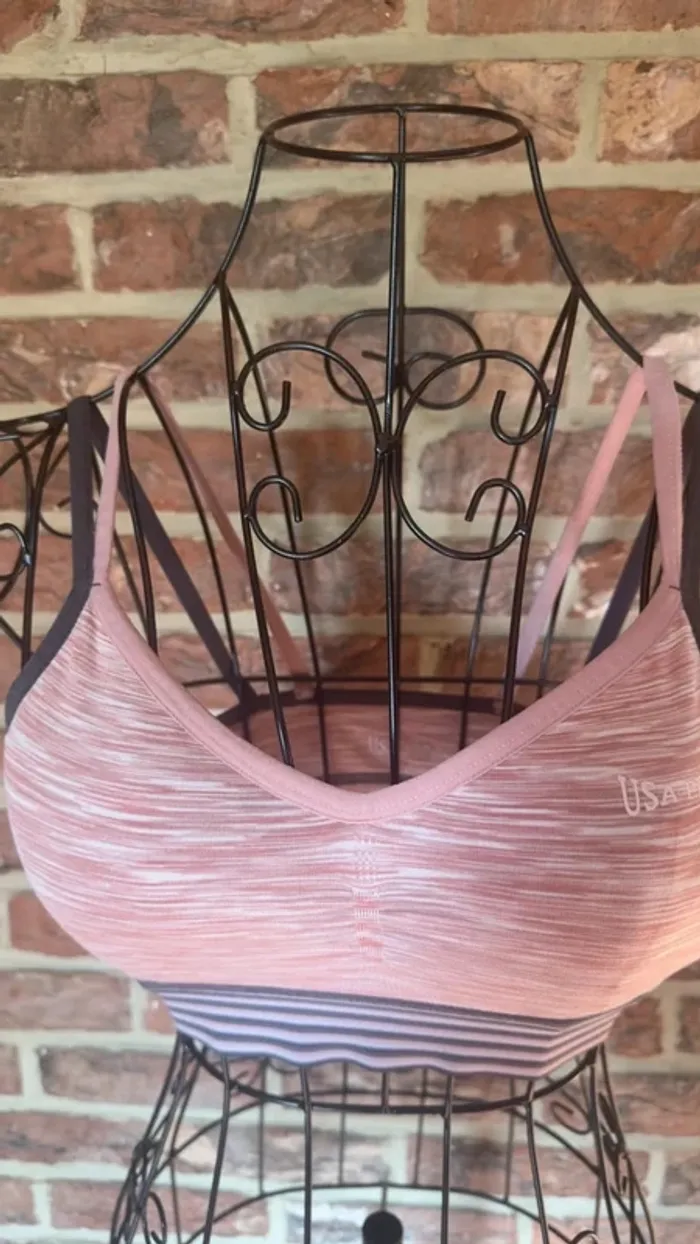 Brassière rose et grise Usa Pro Taille S / 36 - photo numéro 7