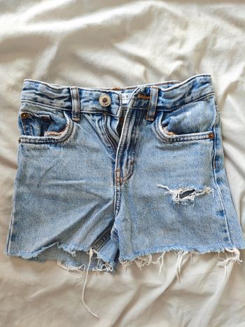 Short jean fille
