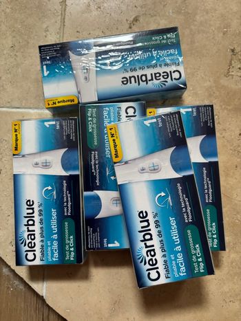 Lot 5 Test de grossesse 