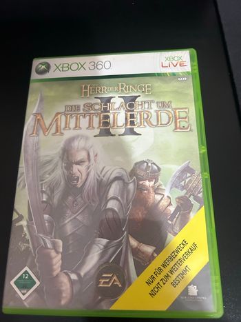 12 NUR FUR WERBEZNECKENICHT ZUM WEITERVERKAUFBESTIMMT Le Seigneur des Anneaux : La Bataille pour la Terre du Milieu IIXbox 360
