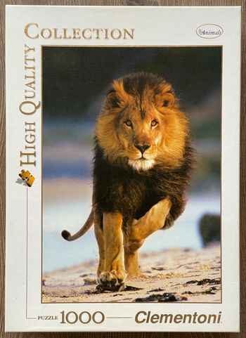 Puzzle Clementoni Lion 1000 pièces 