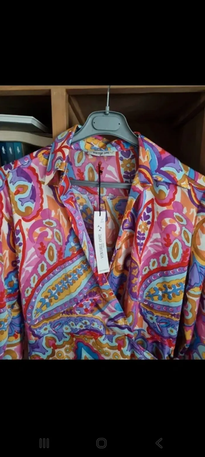 Robe portefeuille très coloré taille 2 - photo numéro 2