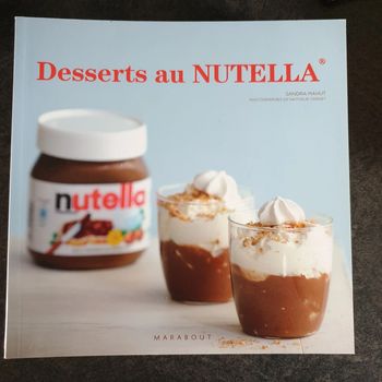 Livre desserts au nutella