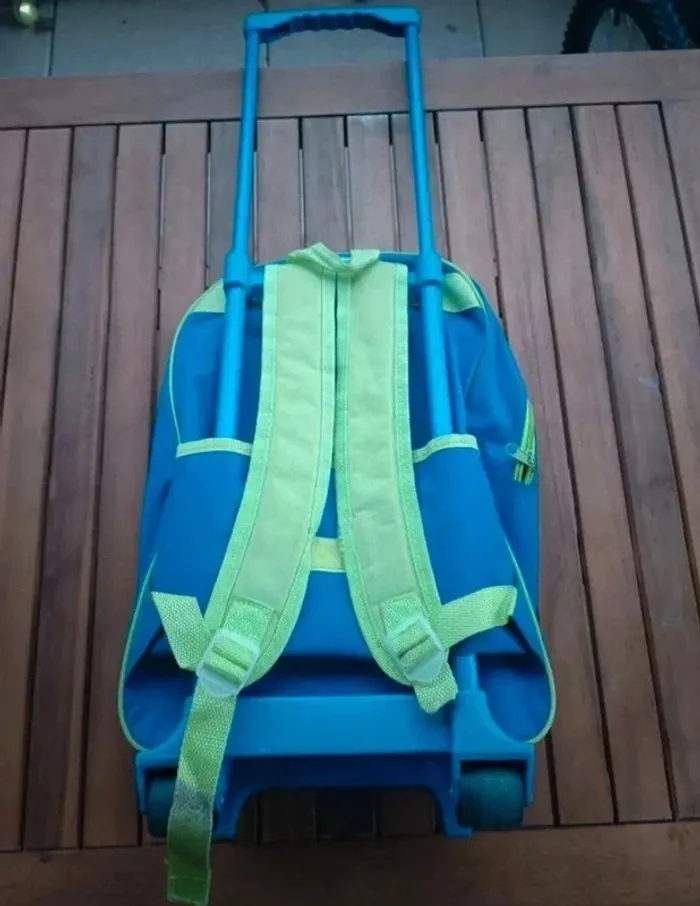 Cartable à roulettes toy story , buzz l'éclair et woody - photo numéro 2