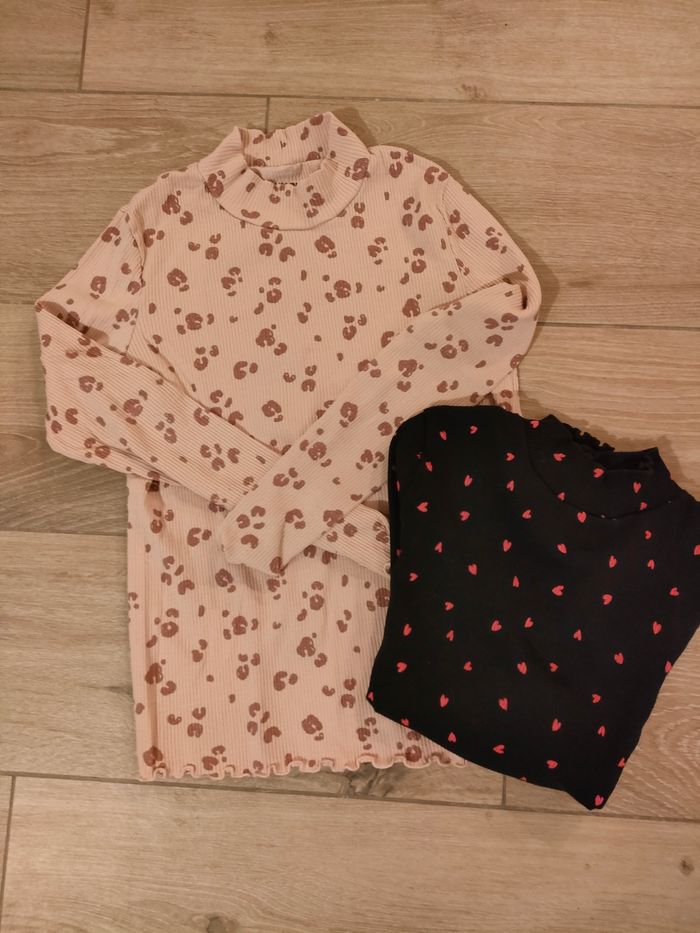 Lot de 2 col roulé taille 12 ans - photo numéro 2