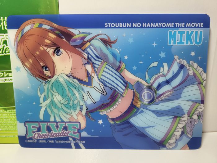 The Quintessential Quintuplets - Five Cheerleader - Miku Nakano - 18x12Cm - photo numéro 2