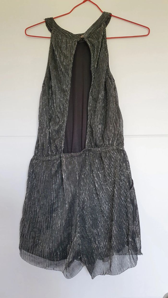 Combishort noir pailleté taille S - photo numéro 2