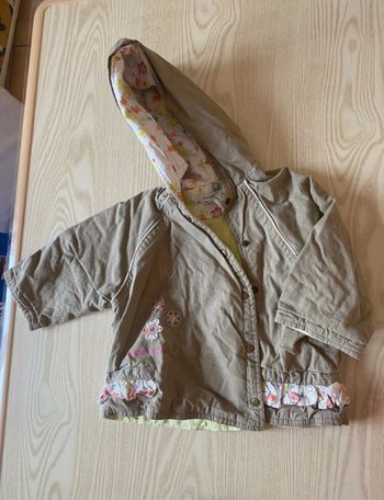Blouson sucre d’orge 9 mois fille