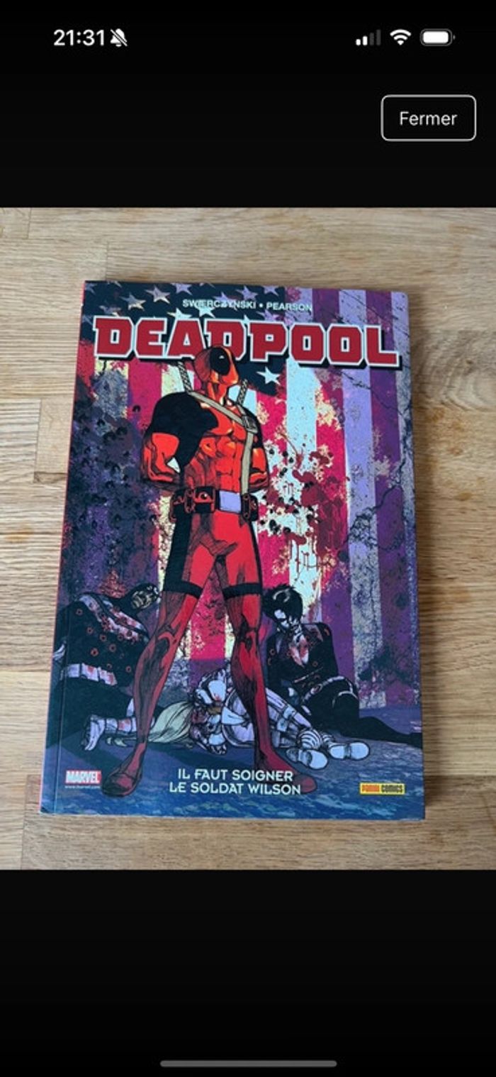 Livre deadpool