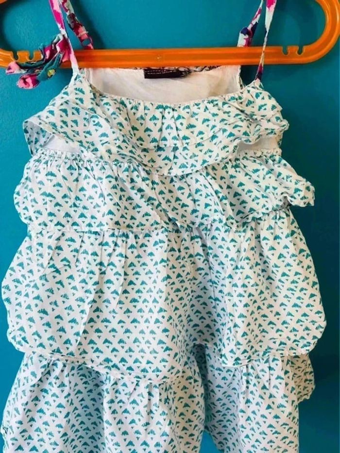 Belle robe fines bretelles été 4 ans sergent major - photo numéro 2