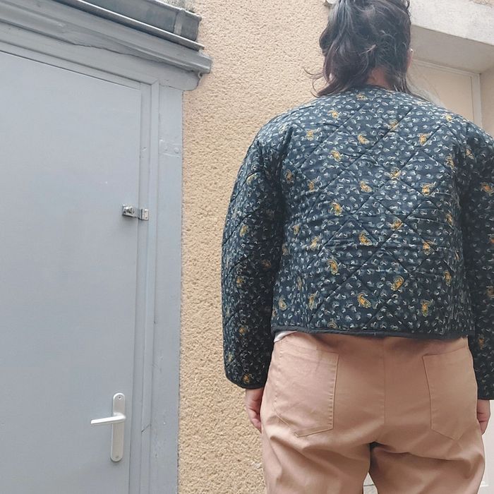 Joli blouson Vintage matelassé S - photo numéro 2