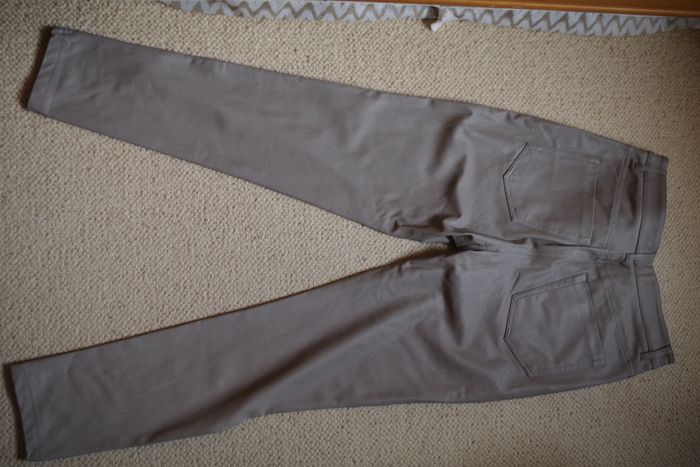Stradivarius - Pantalon simili-cuir gris galet T 42 - photo numéro 4