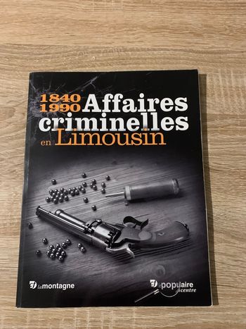 Affaires criminelles 1840/1990