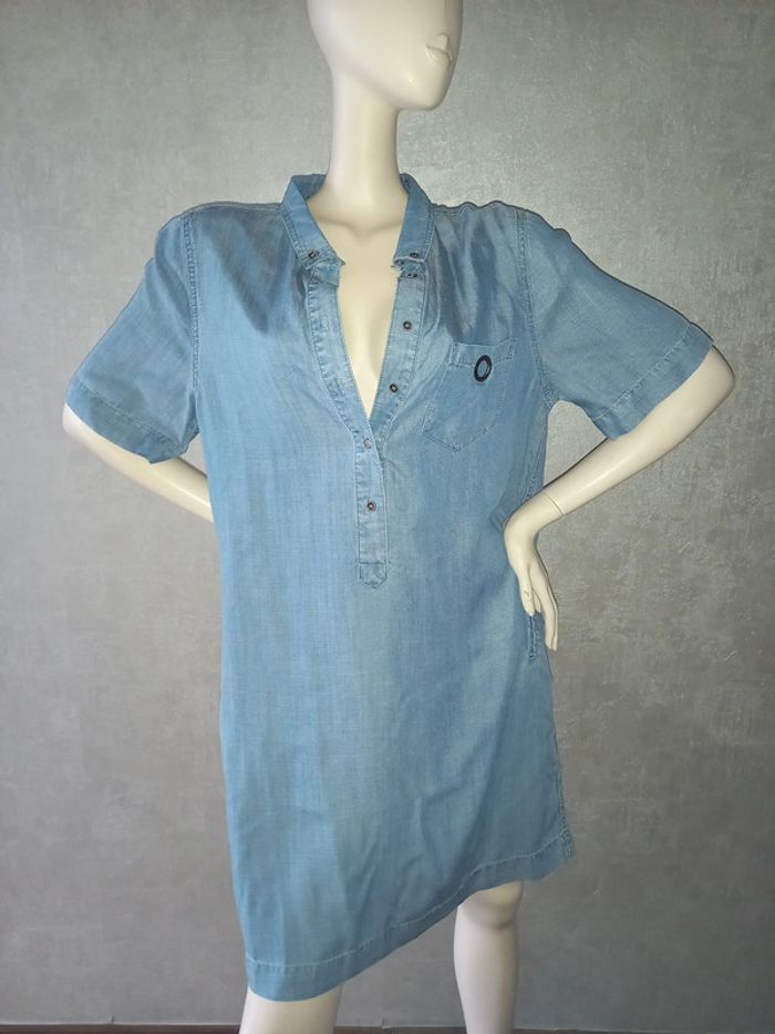 robe fine bleu couleur jeans sienna si taille 42