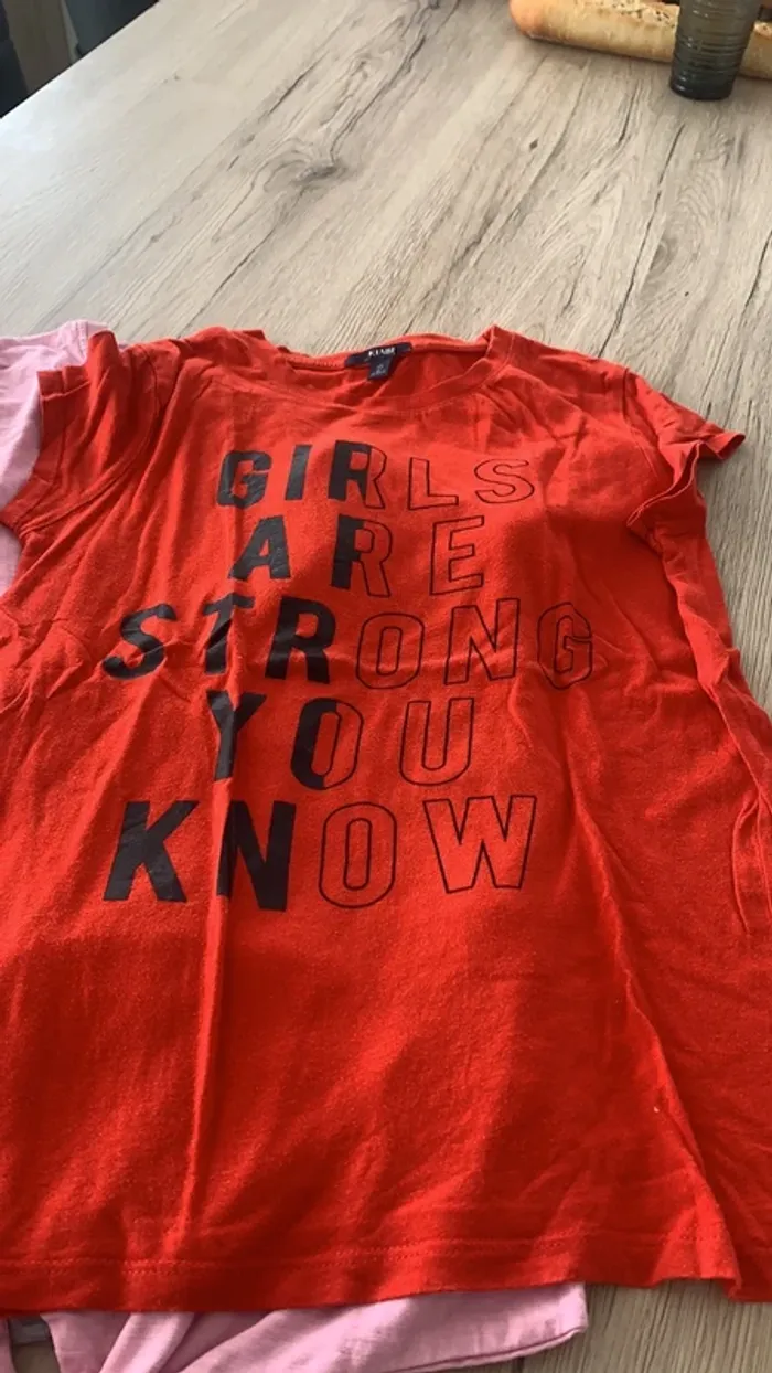 LOT 4 tee-shirts 14 ans - photo numéro 5