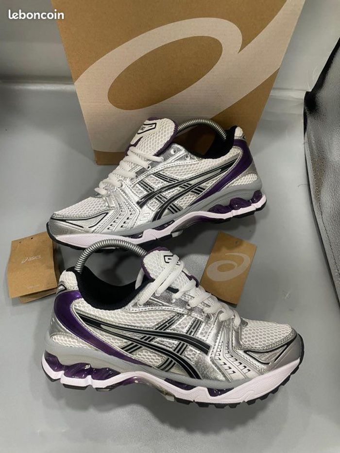 ASICS Gel NYC grise violet 43 - photo numéro 2