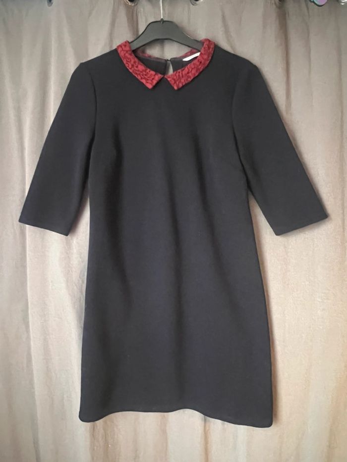 Robe col Mao dentelle