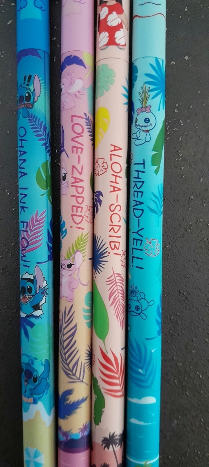 Lot stylo effaçable stitch style legami
