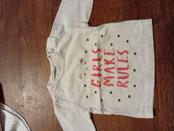 Lot de 4hauts manches longues taille 3mois - photo numéro 6