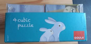 Puzzle cubique bébé