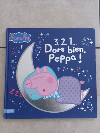 Grand livre Peppa pig bonne nuit Peppa