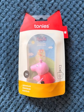 Tonies peppa pig la nouvelle petite sœur 