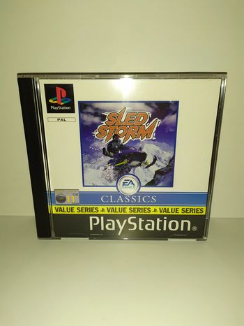 Sled Storm Sony PlayStation classics EA games value series ps1 Psone pal en boîte