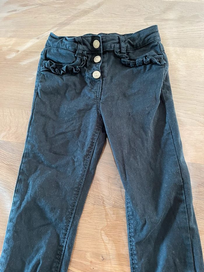 Jean noir skinny tape à l’œil 7 ans - photo numéro 5