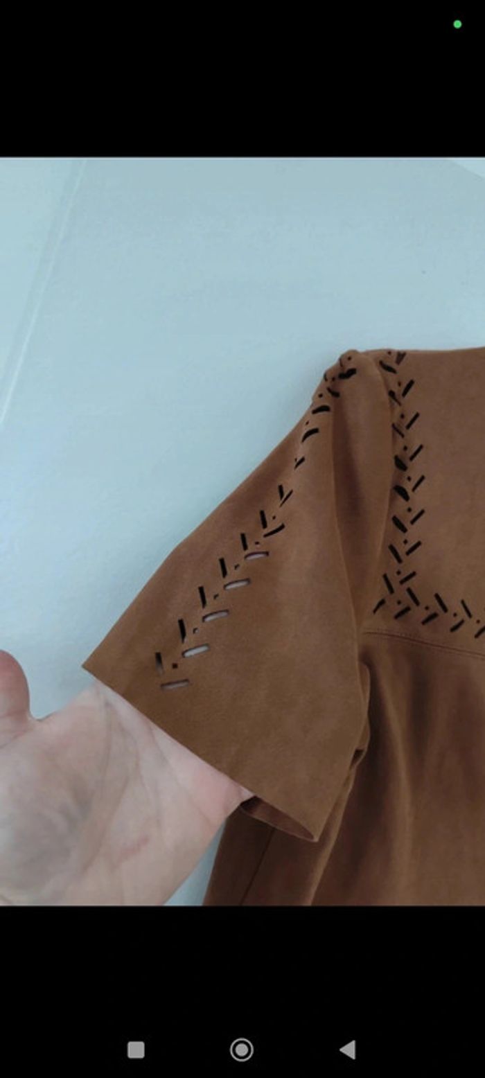 Robe country couleur Camel taille 36 Promod - photo numéro 4