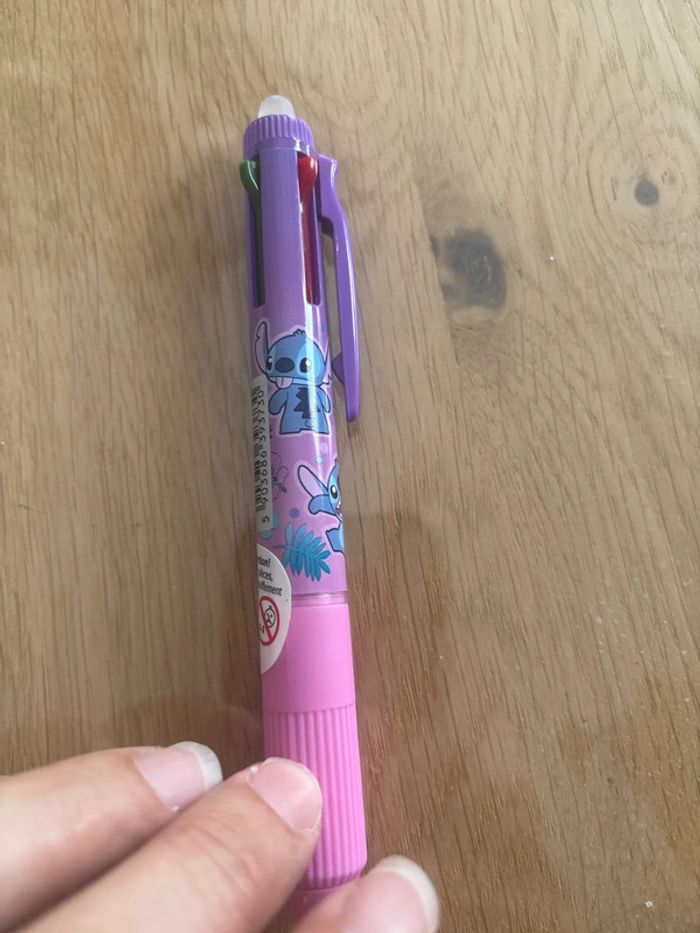 Stylo, quatre couleurs Stitch - photo numéro 2
